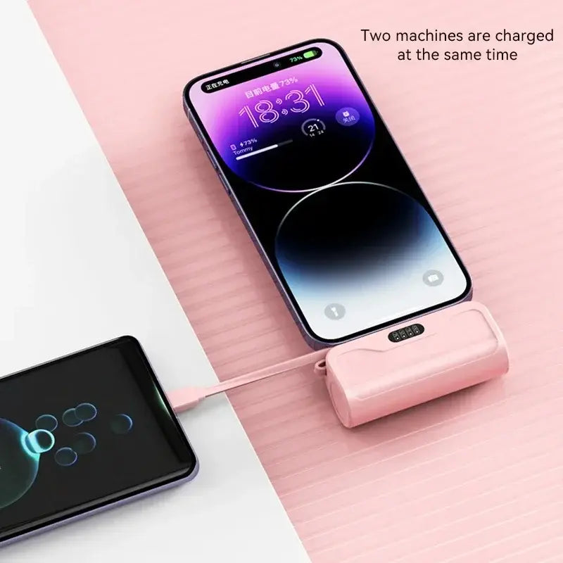 Mini Wireless Power Bank - Fast Charging