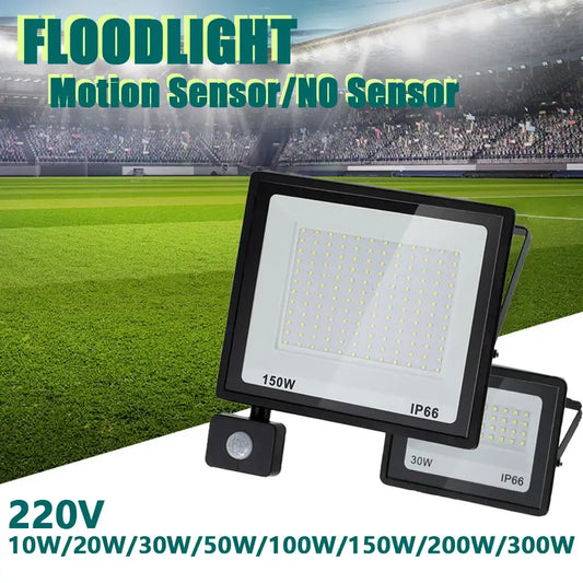 LED PIR Motion Sensor Floodlight