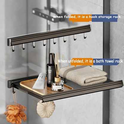 Drying Shelf Window Retractable Drying Clothes And Shoes Rack