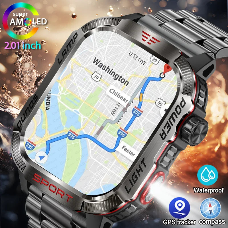 Military GPS Smart Watch