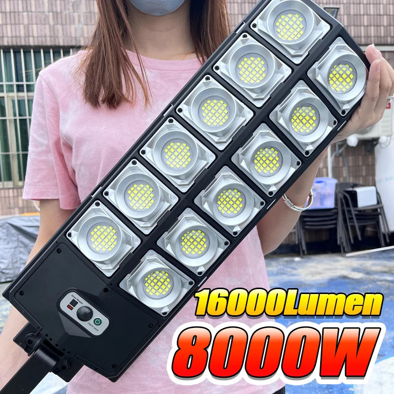 7700LM Remote Solar Street Led Light