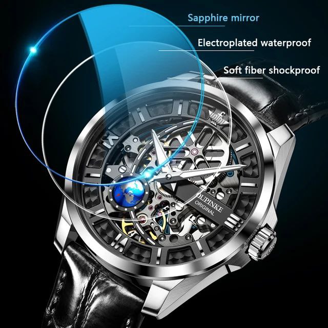 OUPINKE Men's Watches Top Brand Luxury Automatic Mechanical